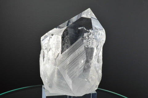 Quartz Crystal Point, Freestanding, Water clear. From Jessieville, Arkansas, $369 @ Mystical Earth Gallery