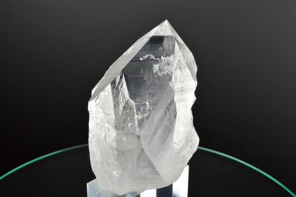 Quartz Crystal Point, Freestanding, Water clear. From Jessieville, Arkansas, $369 @ Mystical Earth Gallery