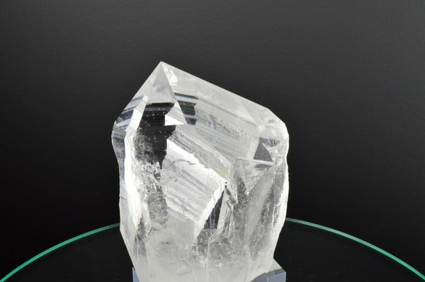 Quartz Crystal Point, Freestanding, Water clear. From Jessieville, Arkansas, $369 @ Mystical Earth Gallery