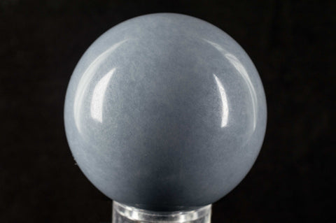 Angelite sphere $74.95 Mystical Earth Gallery