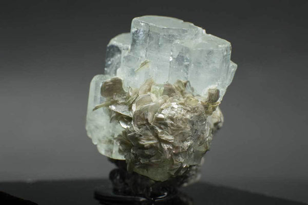 Aquamarine Crystal Cluster with Muscovite (2nd Back View) for $289.99 at Mystical Earth Gallery