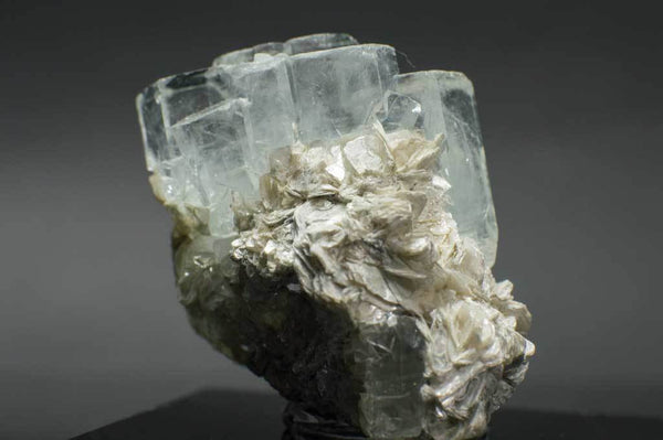 Aquamarine Crystal Cluster with Muscovite (7th Side View) for $289.99 at Mystical Earth Gallery