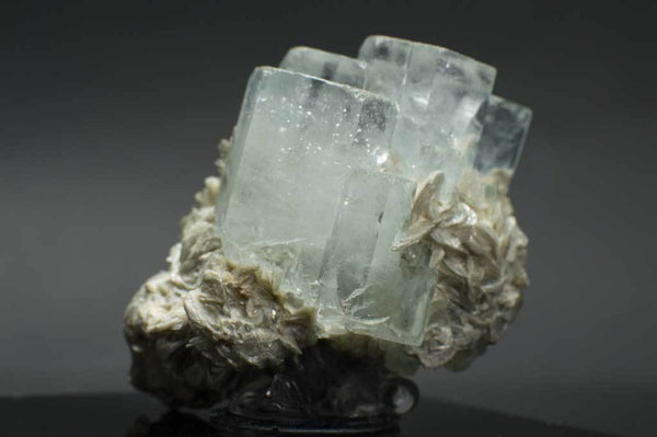 Aquamarine Crystal Cluster with Muscovite (1st Side View) for $289.99 at Mystical Earth Gallery