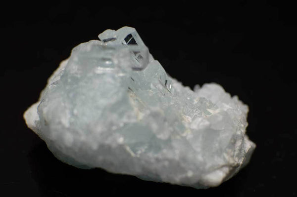 Aquamarine Cluster with Scattered Albite (Close Up View #5) for $159.99 at Mystical Earth Gallery