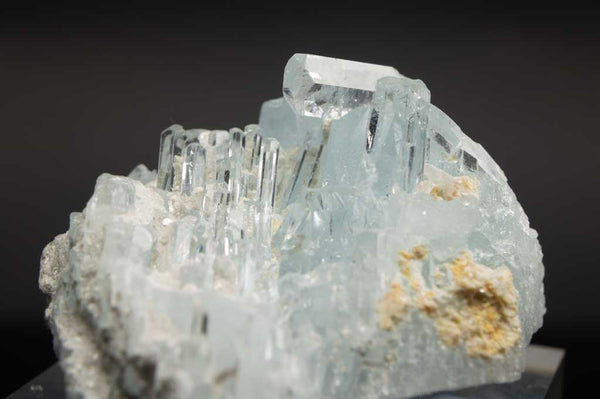 Aquamarine Cluster with Scattered Albite (Close Up View #3) for $159.99 at Mystical Earth Gallery