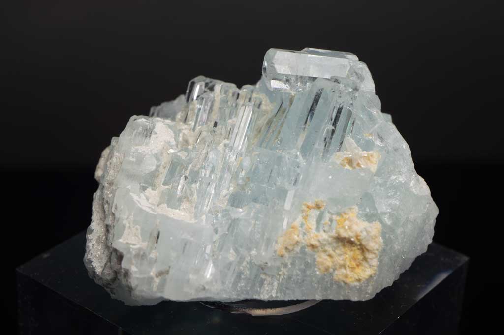 Aquamarine Cluster with Scattered Albite (Close Up View #6) for $159.99 at Mystical Earth Gallery