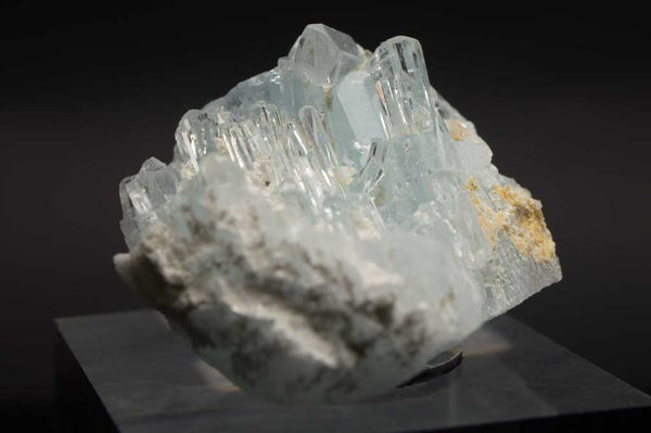 Aquamarine Cluster with Scattered Albite (Close Up View #7) for $159.99 at Mystical Earth Gallery