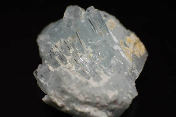 Aquamarine Cluster with Scattered Albite (Close Up View #4) for $159.99 at Mystical Earth Gallery