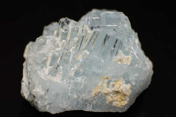 Aquamarine Cluster with Scattered Albite (Front View #5) for $159.99 at Mystical Earth Gallery