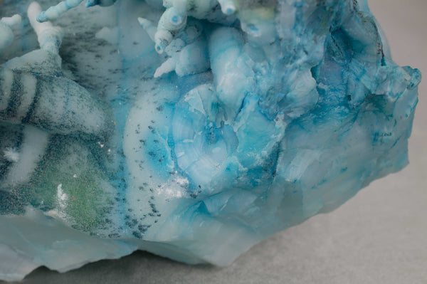 Rare Blue Aragonite, Leshan, Sichuan Province, China $539.95 @ Mystical Earth Gallery