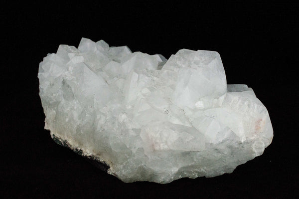 White Apophyllite Cluster with natural sediment, $79, Mystical Earth Gallery