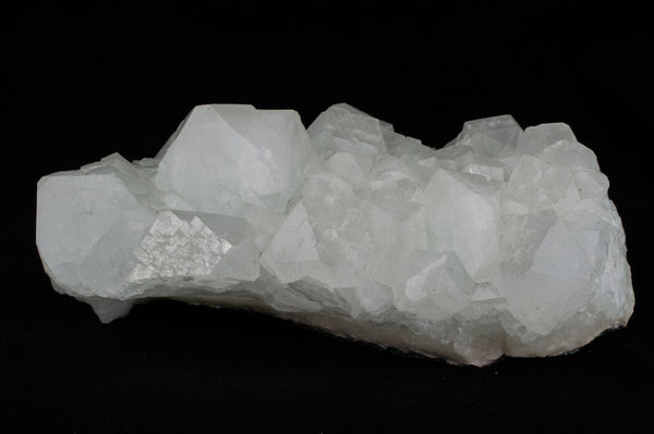 White Apophyllite Cluster with natural sediment, $79, Mystical Earth Gallery