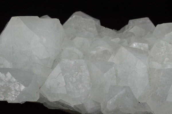 Closeup White Apophyllite Cluster with natural sediment, $79, Mystical Earth Gallery