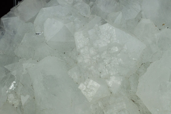 Close-up White Apophyllite Cluster with natural sediment, $79, Mystical Earth Gallery