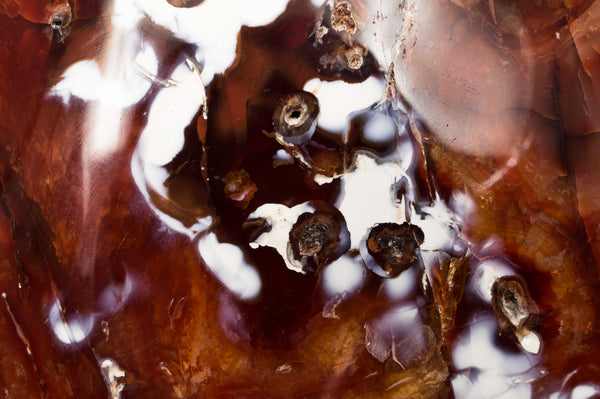 Closeup of Red Carnelian Polished Freeform, $193.95 @ Mystical Earth Gallery