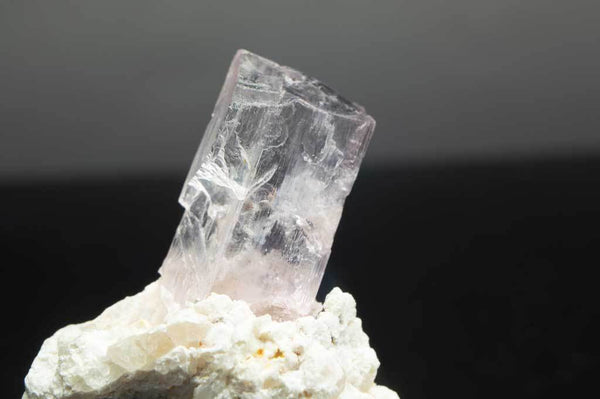 Pale Pink Kunzite Crystal with Feldspar and Quartz Rock Matrix (Close Up View #2) for $159.99 at Mystical Earth Gallery