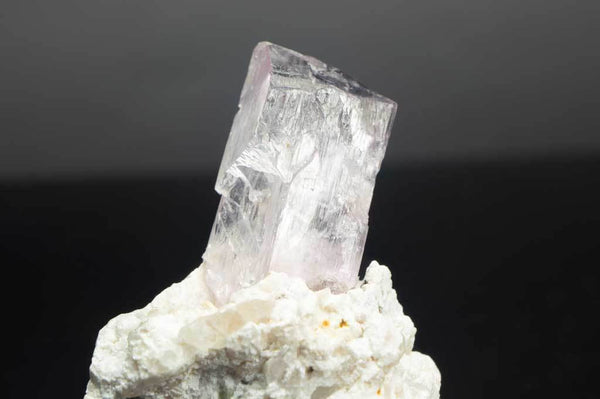 Pale Pink Kunzite Crystal with Feldspar and Quartz Rock Matrix (Close Up View #4) for $159.99 at Mystical Earth Gallery