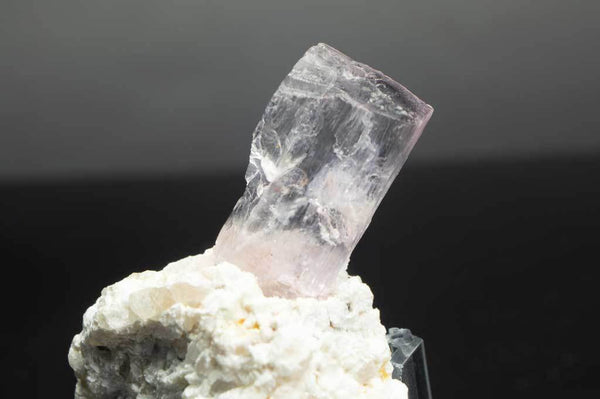 Pale Pink Kunzite Crystal with Feldspar and Quartz Rock Matrix (Close Up View #5) for $159.99 at Mystical Earth Gallery