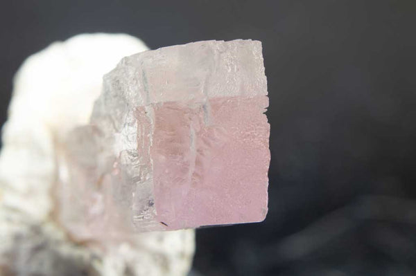 Pale Pink Kunzite Crystal with Feldspar and Quartz Rock Matrix (Close Up View Top #2) for $159.99 at Mystical Earth Gallery