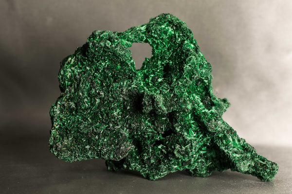 Malachite, raw, deep green, $99.95 @ Mystical Earth Gallery