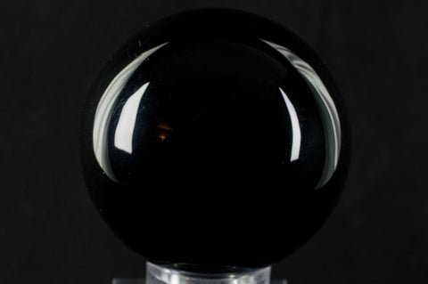 Beautiful glossy Black Obsidian Sphere, $39.95 @ Mystical Earth Gallery