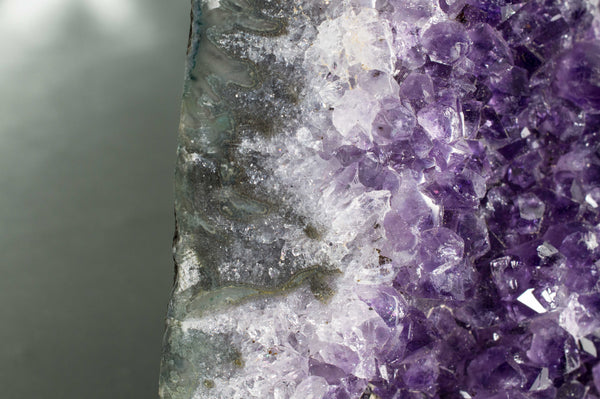 Amethyst freestanding cluster with Agate matrix, $199.95 @ Mystical Earth Gallery