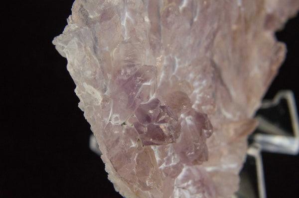 Rose Amethyst from Brazil, white, lilac & tan; $59.95 @ Mystical Earth Gallery