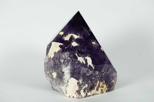 Side View #2 of Amethyst Generator with Dual Phantoms and Rainbow, $890 | Mystical Earth Gallery