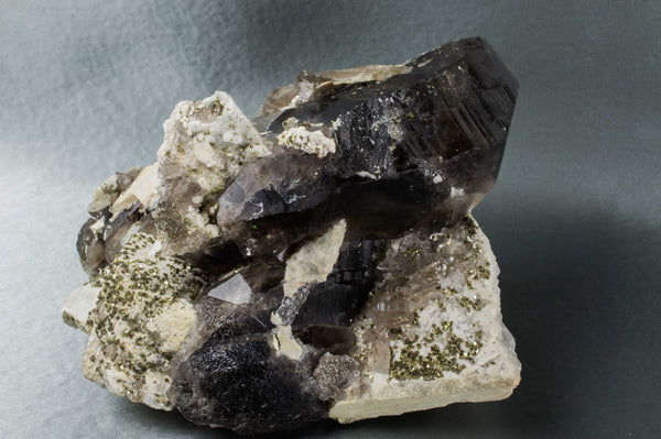 Elestial Smoky Quartz Cluster, $367.95 @ Mystical Earth Gallery