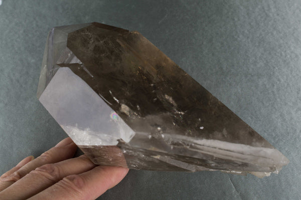 Smoky Quartz Natural Point, Rainbow, Extraordinary! From Brazil, $559.95 @ Mystical Earth Gallery