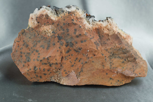 Vanadinite on Black Barite from Morocco; $189.95 @ Mystical Earth Gallery