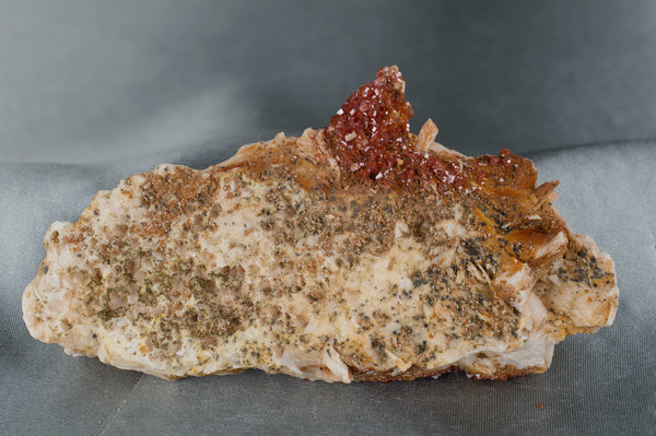 Vanadinite on White & Orange Barite, from Morocco; $139.95 @ Mystical Earth Gallery