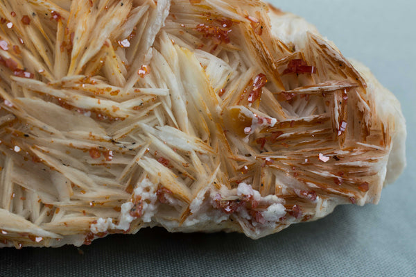 Vanadinite on White & Orange Barite, from Morocco; $139.95 @ Mystical Earth Gallery